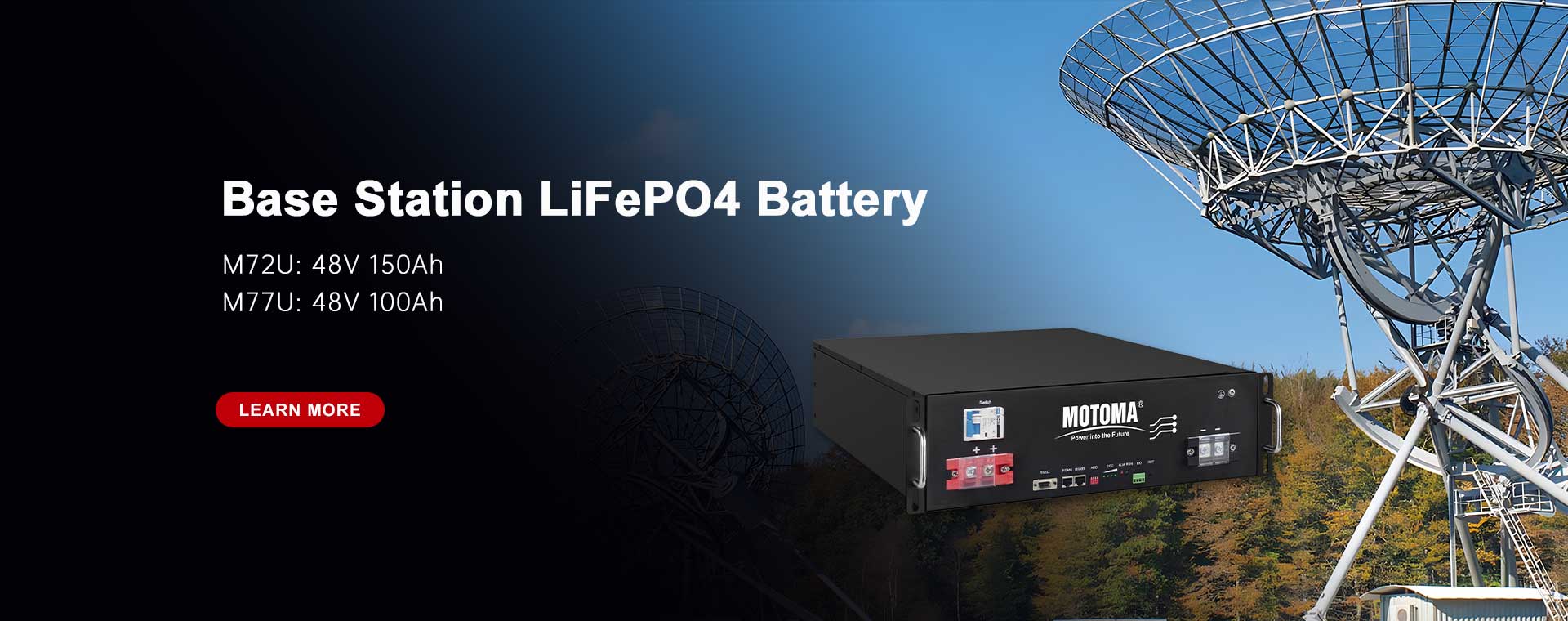 LiFePO4 base station battery
