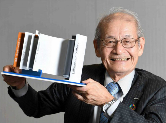 Akira Yoshino Lithium Ion battery