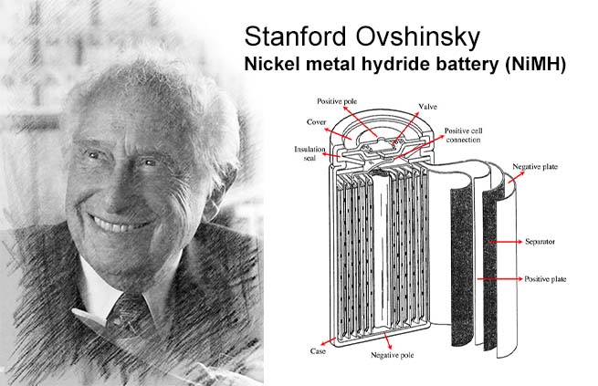 Stanford Ovshinsky NiMH battery