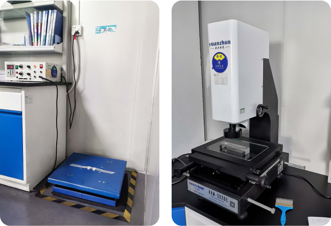 Safety test installation