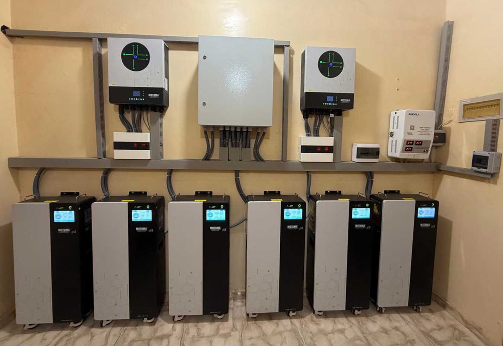 100kwh solar systems project