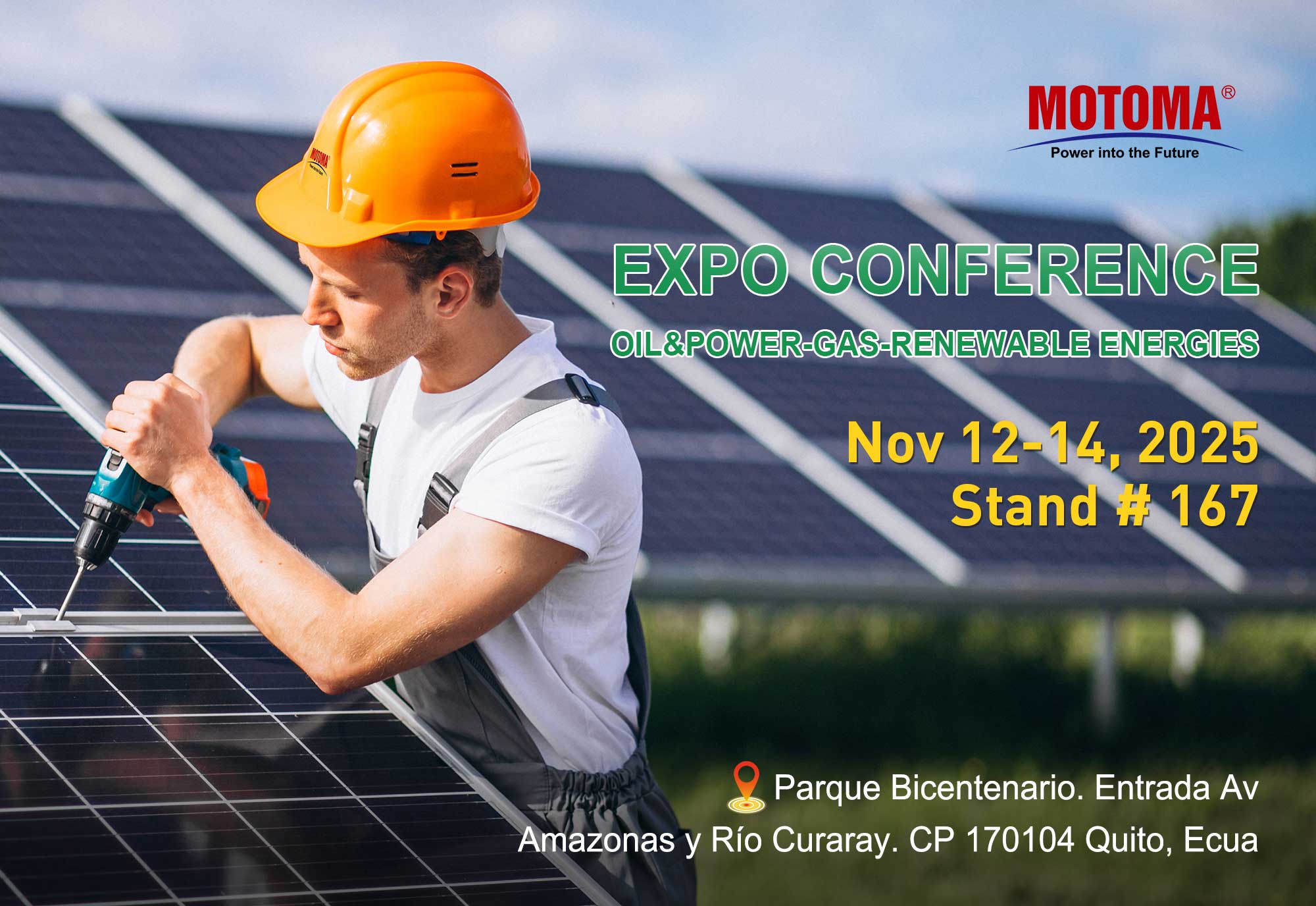 Ecuador Exhibtion 2025 MOTOMA Solar Power Solutions