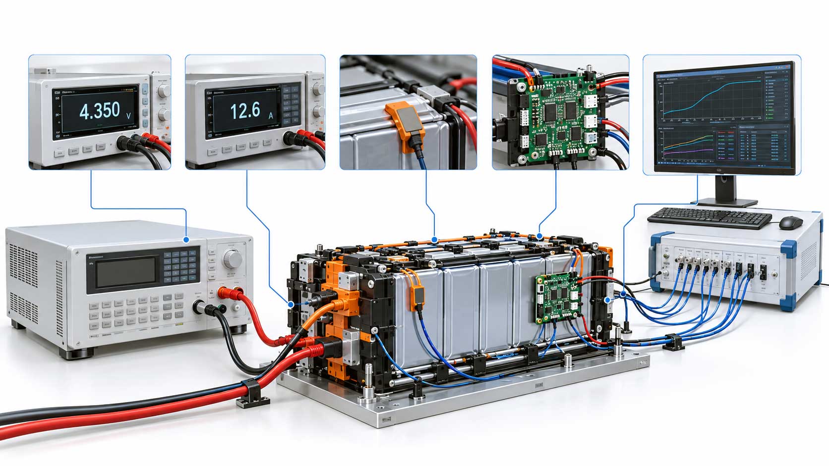 Lithium battery over discharge test