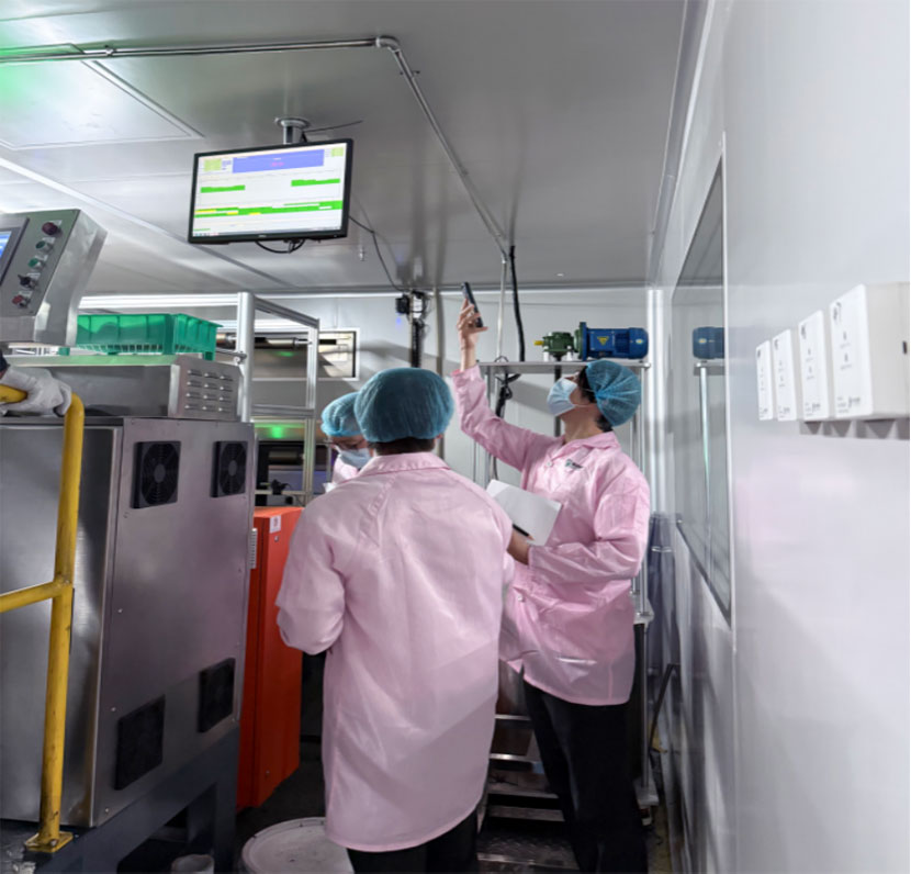 Panasonic Visits MOTOMA Factory
