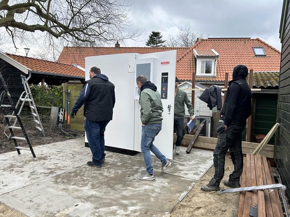 smart energy storage cabinet business application in the Netherlands