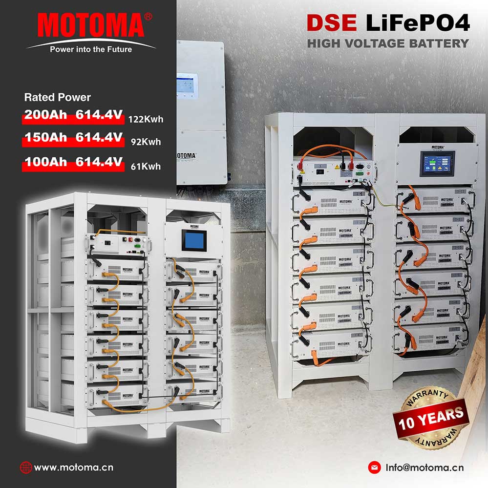 high voltage energy storage systems