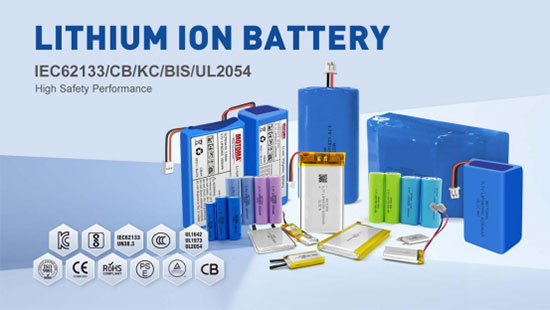 lithium ion battery certifications