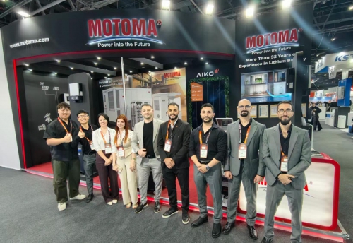 MOTOMA Showcases Energy Storage Solutions at Middle East Energy Dubai 2026