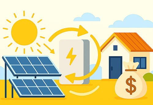 Solar Electricity Battery Storage Making Your Electricity Use Freer and More Cost-Effective