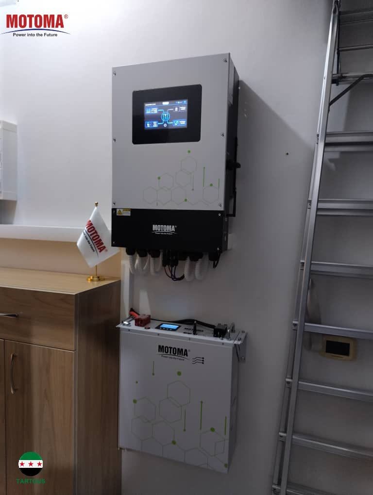 6.6 KW Solar Storage Systems for Resident with 6.6KW Hybrid Inverter and 5 kWh Battery LiFePO4 