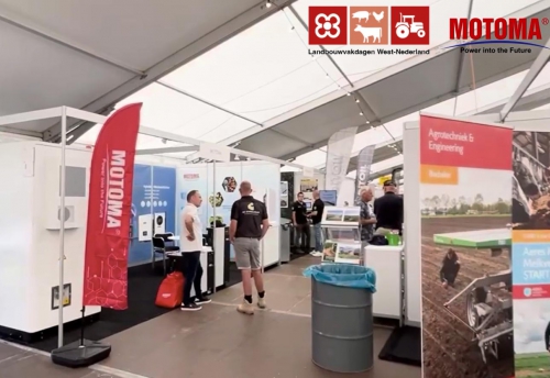 MOTOMA Demonstrates Smart Energy Storage Solutions for Modern Agriculture at Landbouwvakda...