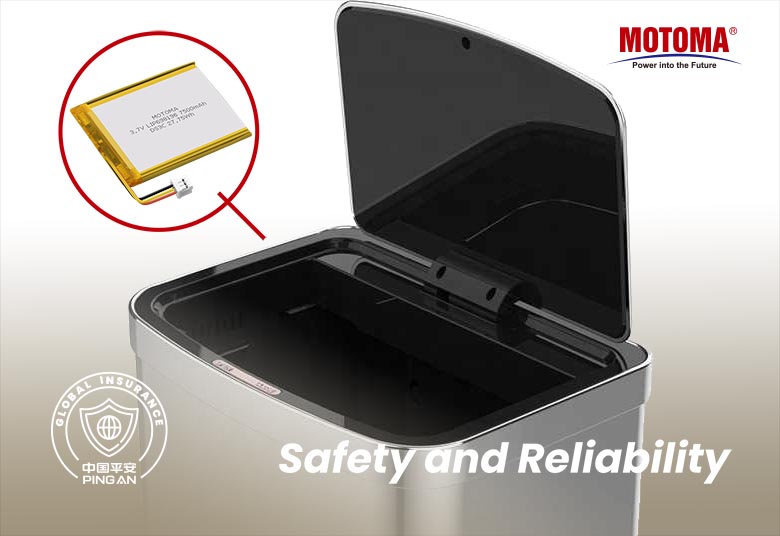 smart waste bin lithium battery