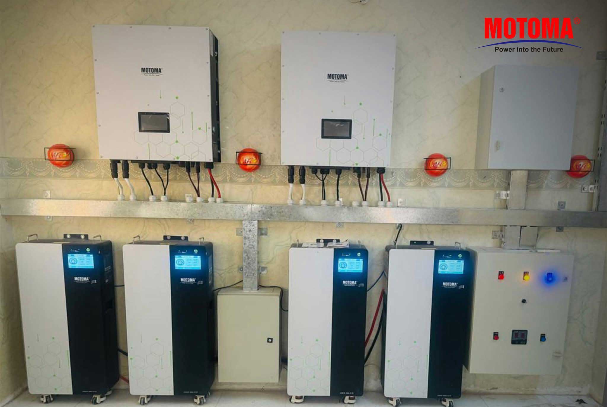 solar storage systems industrial case