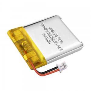 3.7V low temperature li poly battery 150mAh